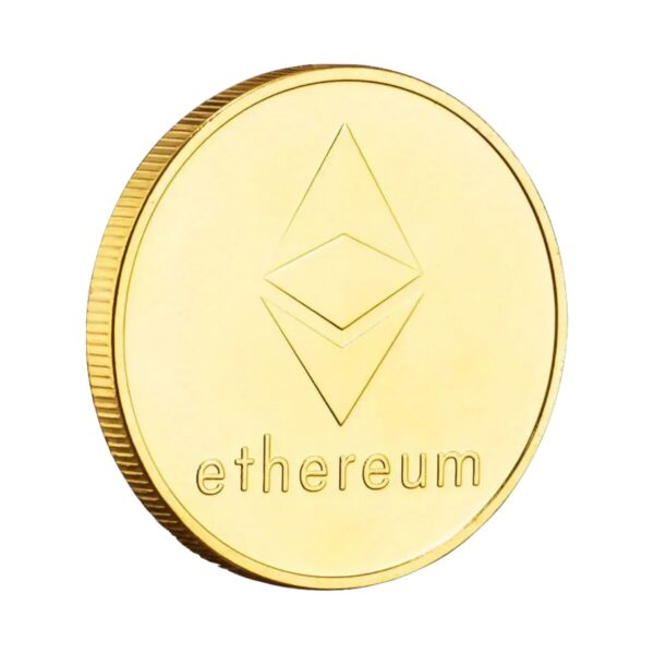 Physical Ethereum ETH Gold Coin